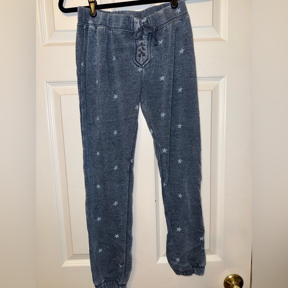 Vintage Havana Blue Star Print Joggers